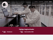 Tablet Screenshot of munkensdam.dk